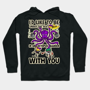 Octopus's Garden Music Art Music Hoodie